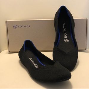 Rothy’s Black Round Toe Flats